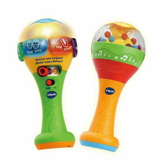 VTECH BABY Maracas Lumi Magiques 1 VTECH BABY Maracas Lumi Magiques