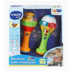 VTECH BABY Maracas Lumi Magiques 7 VTECH BABY Maracas Lumi Magiques -Optimal Jouet Magasin 3417766075451 3417766075451 4BaseMedia 550Wx550H
