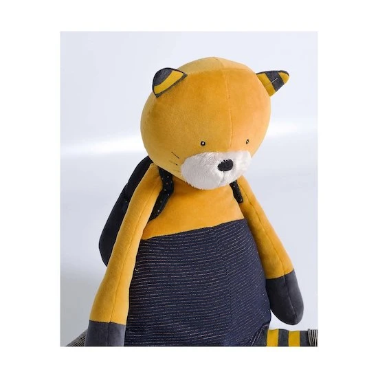 Moulin Roty Peluche Chat Géant Lulu Les Moustaches 2 Moulin Roty Peluche Chat Géant Lulu Les Moustaches – Image 2