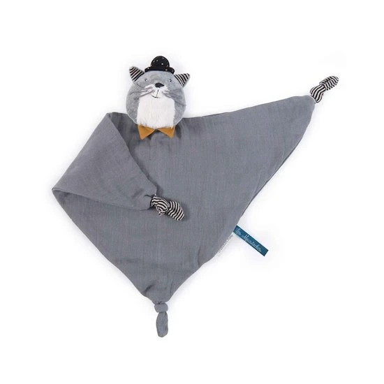 Moulin Roty Doudou Lange Fernand Les Moustaches 2 Moulin Roty Doudou Lange Fernand Les Moustaches – Image 2