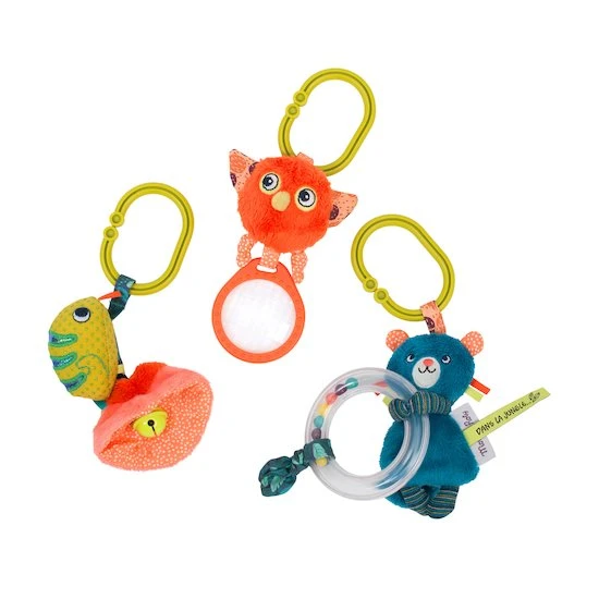 Moulin Roty Petit Caméléon D’activités à Suspendre 3 Moulin Roty Petit Caméléon D’activités à Suspendre – Image 3