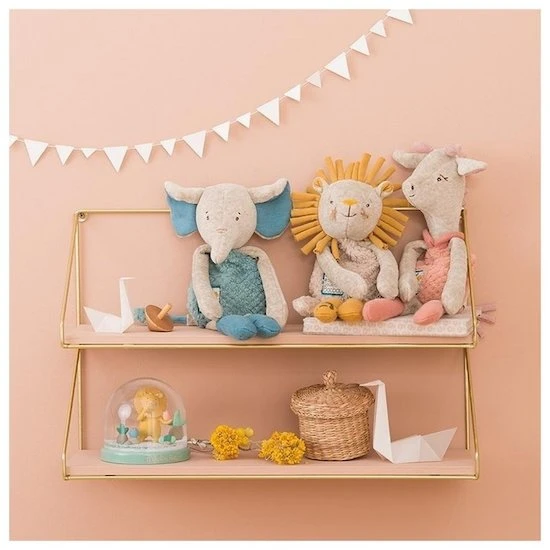 Moulin Roty Doudou-hochet Lion Sous Mon Baobab 2 Moulin Roty Doudou-hochet Lion Sous Mon Baobab – Image 2