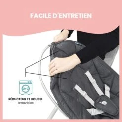 BabyMoov Balancelle Swoon Touch + Adaptateur & Télécommande -Optimal Jouet Magasin 3661276169142 3661276169142 7BaseMedia 550Wx550H