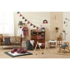 Tapis De Jeu Réversible/fond De Parc - Vintage Flowers -Optimal Jouet Magasin 3662159029195 3662159029195 4BaseMedia 550Wx550H