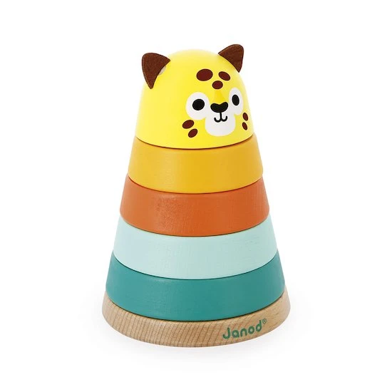 Janod Empilable Jaguar Tropik 4 Janod Empilable Jaguar Tropik – Image 4