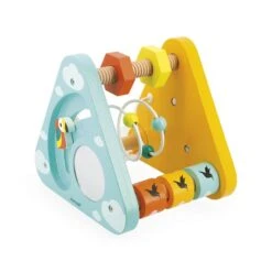 Janod Triangle Multi-activités En Bois -Optimal Jouet Magasin 3700217382681 3700217382681 8BaseMedia 550Wx550H