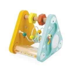 Janod Triangle Multi-activités En Bois -Optimal Jouet Magasin 3700217382681 3700217382681 9BaseMedia 550Wx550H
