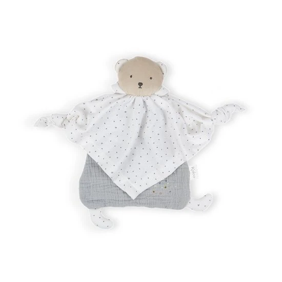 Kaloo Petit Pas - Doudou Coton Bio Ourson 2 Kaloo Petit Pas - Doudou Coton Bio Ourson – Image 2