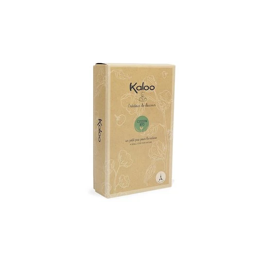 Kaloo Petit Pas - Doudou Coton Bio Ourson 4 Kaloo Petit Pas - Doudou Coton Bio Ourson – Image 4