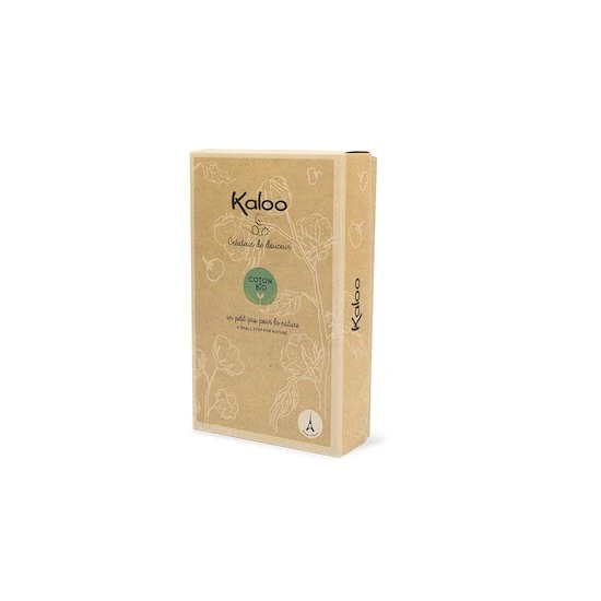 Kaloo Petit Pas - Doudou Coton Bio Ourson 5 Kaloo Petit Pas - Doudou Coton Bio Ourson – Image 5