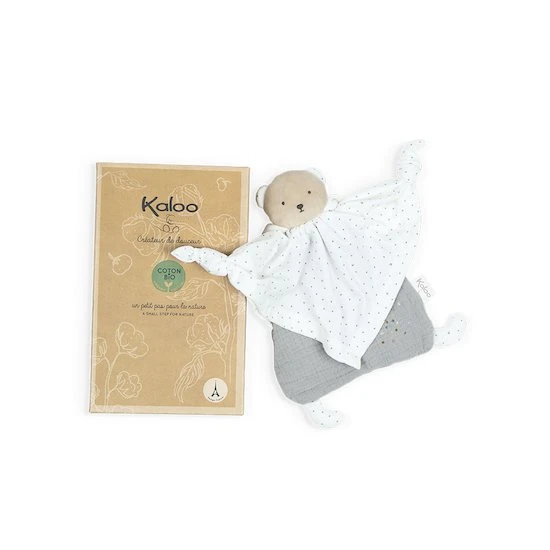 Kaloo Petit Pas - Doudou Coton Bio Ourson 6 Kaloo Petit Pas - Doudou Coton Bio Ourson – Image 6