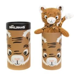 Grande Peluche Speculos Le Tigre Avec Boîte Cadeau