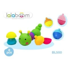 LALABOOM Jeu De Bain Chenilles Et Perles 8 Pièces 7 LALABOOM Jeu De Bain Chenilles Et Perles 8 Pièces -Optimal Jouet Magasin 4897067860922 4897067860922 3BaseMedia 550Wx550H