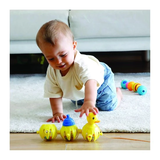 LALABOOM Canard à Tirer Avec Perles à Assembler 10 Pièces 5 LALABOOM Canard à Tirer Avec Perles à Assembler 10 Pièces – Image 5