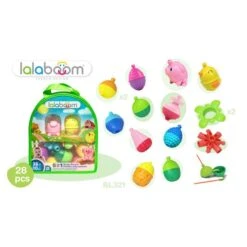 LALABOOM Sac De 28 Perles éducatives Animaux De La Ferme