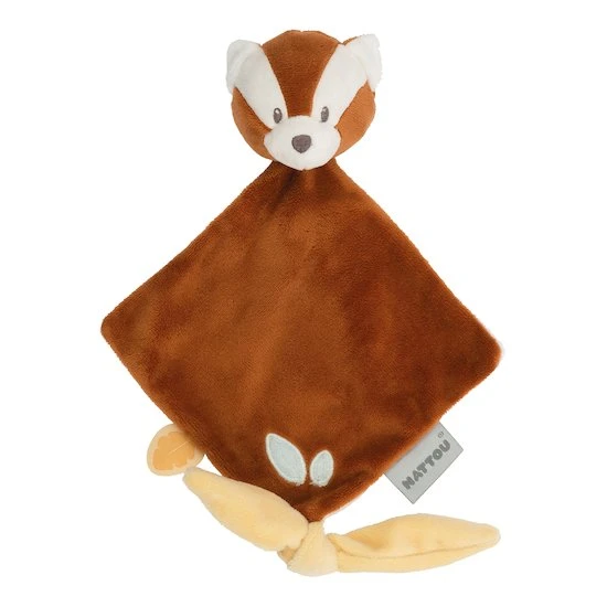 NATTOU Boris Et Jungo Mini Doudou Panda Roux 1 NATTOU Boris Et Jungo Mini Doudou Panda Roux