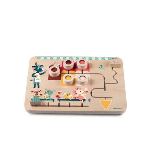 Lilliputiens Jeu De Composition Le Glacier Mix & Match 1 Lilliputiens Jeu De Composition Le Glacier Mix & Match