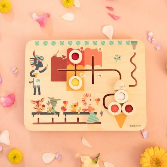 Lilliputiens Jeu De Composition Le Glacier Mix & Match 7 Lilliputiens Jeu De Composition Le Glacier Mix & Match – Image 7