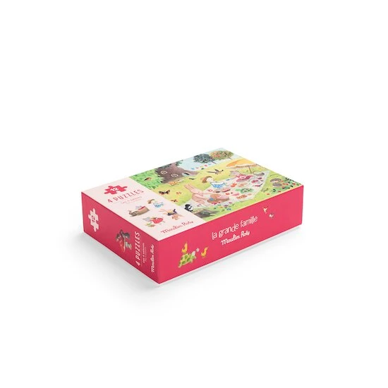 Moulin Roty 4 Mini Puzzles Des Saisons 3 Moulin Roty 4 Mini Puzzles Des Saisons – Image 3
