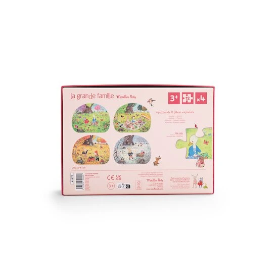 Moulin Roty 4 Mini Puzzles Des Saisons 5 Moulin Roty 4 Mini Puzzles Des Saisons – Image 5