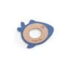 Moulin Roty Anneau De Dentition Bois Et Silicone Baleine