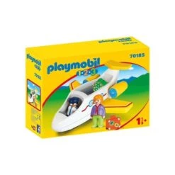 Playmobil Avion Avec Pilote Et Vacancière