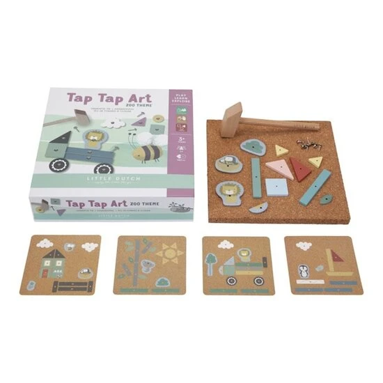 Little Dutch Jeu De Formes à Clouer 1 Little Dutch Jeu De Formes à Clouer