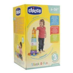 CHICCO Stack & Fun Jeu D'empilage Avec Balles 6 CHICCO Stack & Fun Jeu D'empilage Avec Balles -Optimal Jouet Magasin 8058664085521 8058664085521 3BaseMedia 550Wx550H