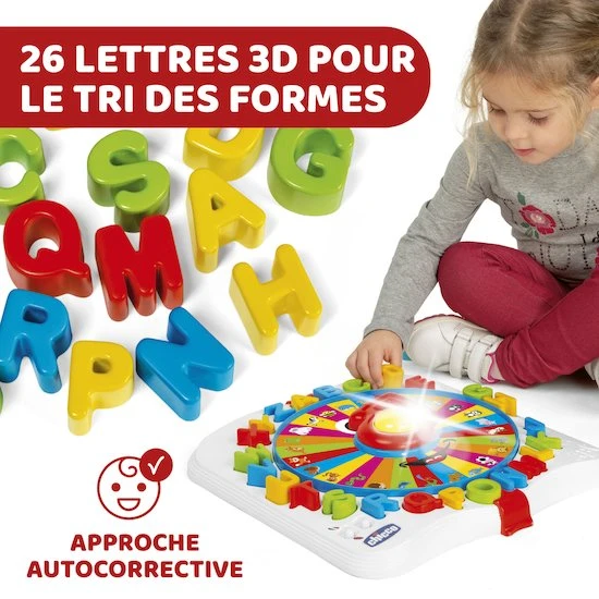 CHICCO Jeu De Pré-écriture Bilingue Baby Professeur 5 CHICCO Jeu De Pré-écriture Bilingue Baby Professeur – Image 5