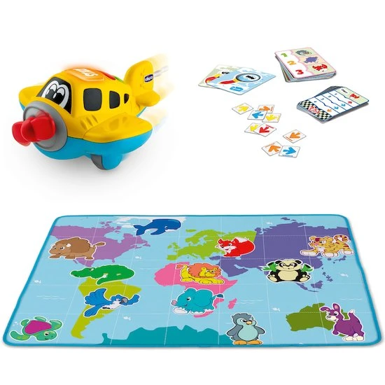 CHICCO Jeu D'aventure évolutif Avion De L'aventure 1 CHICCO Jeu D'aventure évolutif Avion De L'aventure