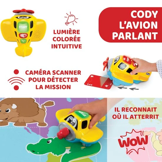 CHICCO Jeu D'aventure évolutif Avion De L'aventure 3 CHICCO Jeu D'aventure évolutif Avion De L'aventure – Image 3