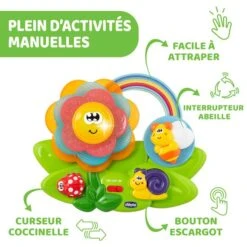 CHICCO Fleur D'activités Sensorielles 12 CHICCO Fleur D'activités Sensorielles -Optimal Jouet Magasin 8058664124756 8058664124756 6BaseMedia 550Wx550H