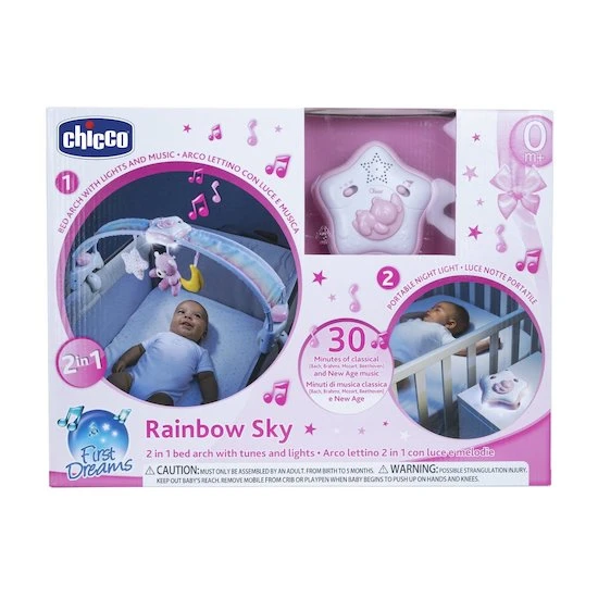 CHICCO Arche De Lit Arc-en-ciel 7 CHICCO Arche De Lit Arc-en-ciel – Image 7