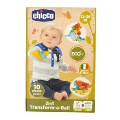 CHICCO Balle à Construire 2 En 1 ECO -Optimal Jouet Magasin 8058664144426 8058664144426 9BaseMedia 550Wx550H
