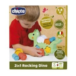 CHICCO Lino Le Dino ECO -Optimal Jouet Magasin 8058664145645 8058664145645 4BaseMedia 550Wx550H