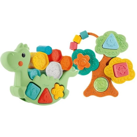 CHICCO Coffret D'éveil Baobab à Formes & Lino Le Dino 2 CHICCO Coffret D'éveil Baobab à Formes & Lino Le Dino – Image 2