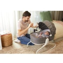 Tiny Love Transat Rocker Napper Cozy Evolution -Optimal Jouet Magasin ampafrancetransatrockernappercozyevolutiongrischine 7290108862164 5BaseMedia 550Wx550H