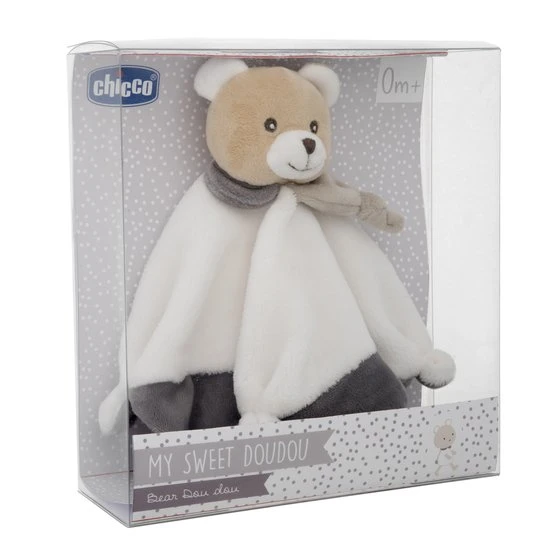 CHICCO Carré Doudou Ourson 2 CHICCO Carré Doudou Ourson – Image 2